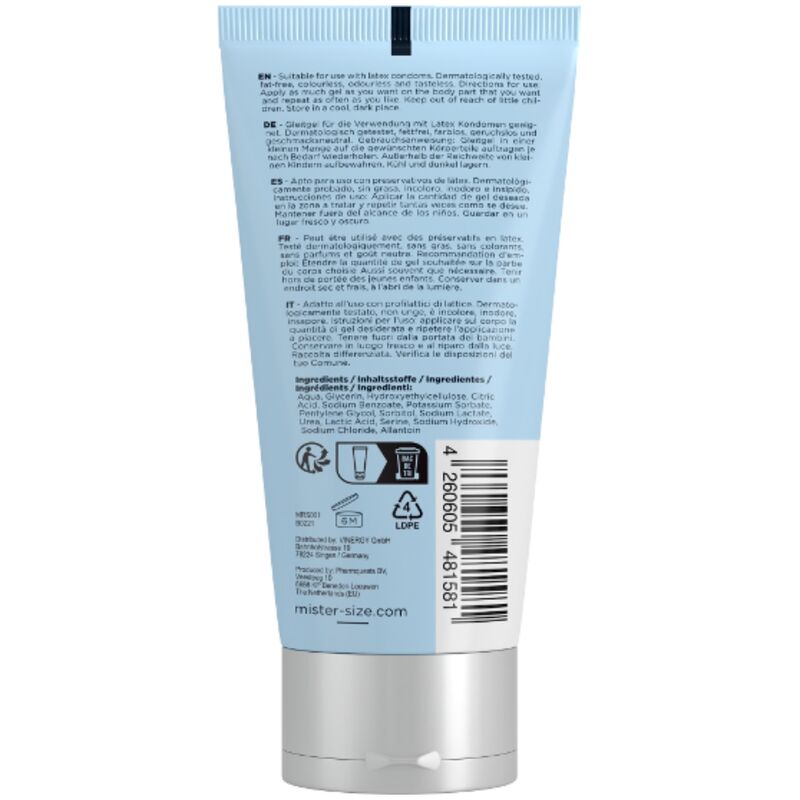 MISTER SIZE - LUBRIFIANT BIO 100 ML - Sensualia