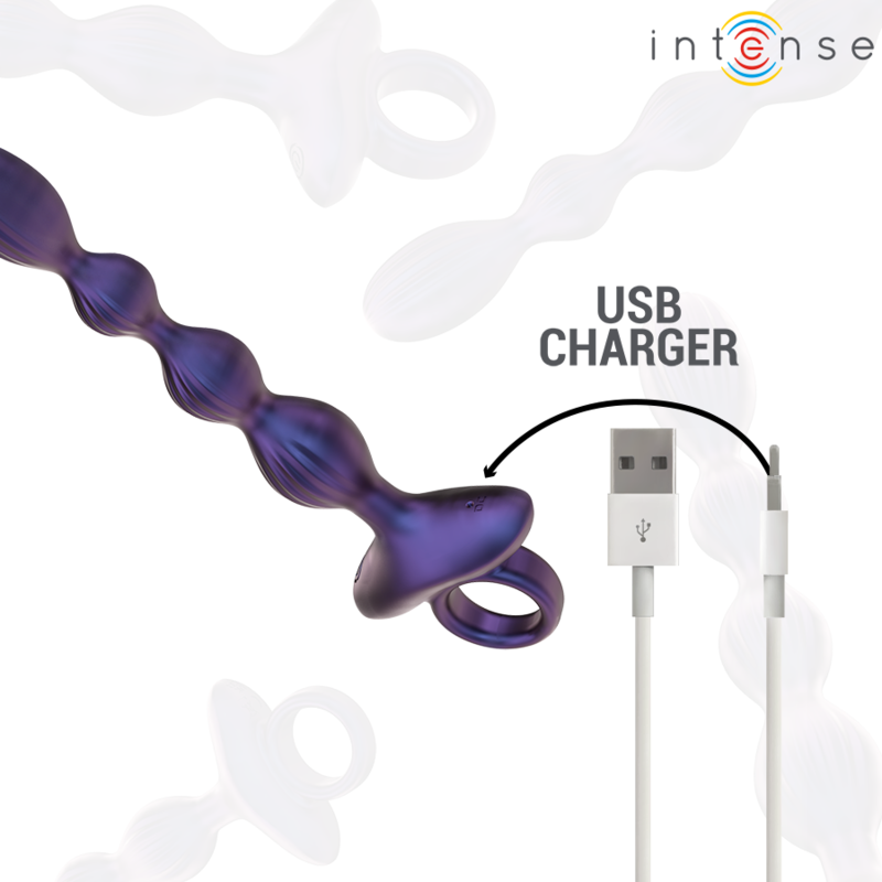 INTENSE - JACKIE PLUG ANAL VIBRANT MODÈLE 1 TÉLÉCOMMANDE - Sensualia