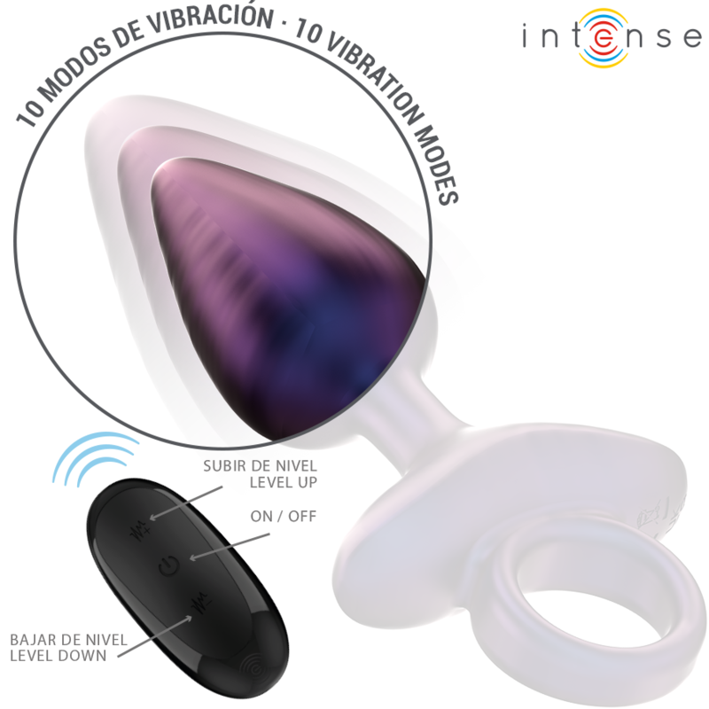 INTENSE - MICHAEL PLUG ANAL VIBRANT MODÈLE 2 TÉLÉCOMMANDE - Sensualia