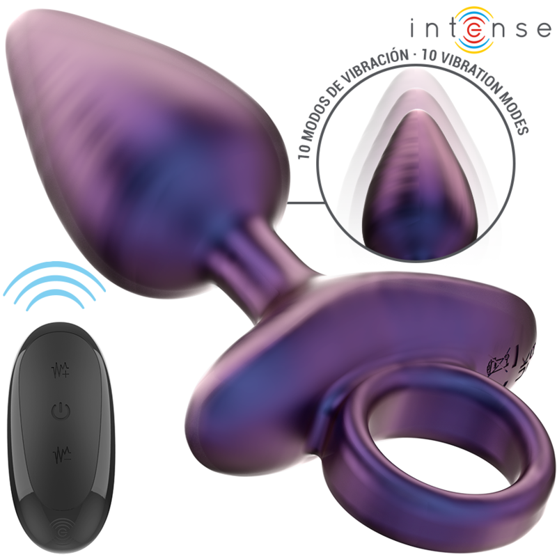 INTENSE - MICHAEL PLUG ANAL VIBRANT MODÈLE 2 TÉLÉCOMMANDE - Sensualia