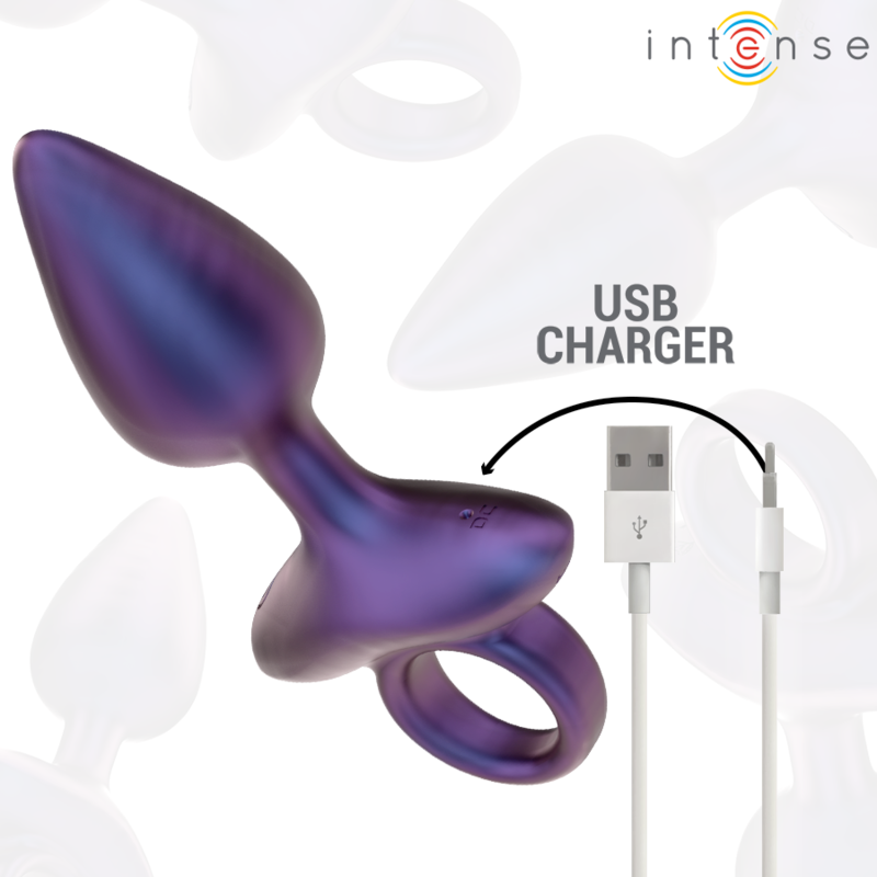 INTENSE - MICHAEL PLUG ANAL VIBRANT MODÈLE 2 TÉLÉCOMMANDE - Sensualia
