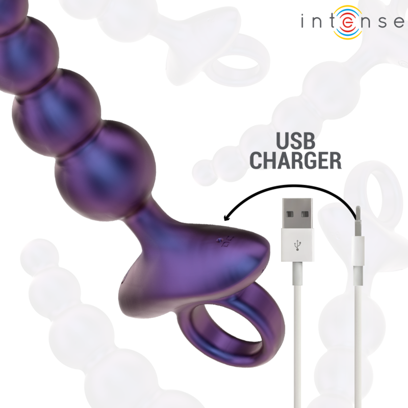 INTENSE - TITO PLUG ANAL VIBRANT MODÈLE 3 TÉLÉCOMMANDE - Sensualia