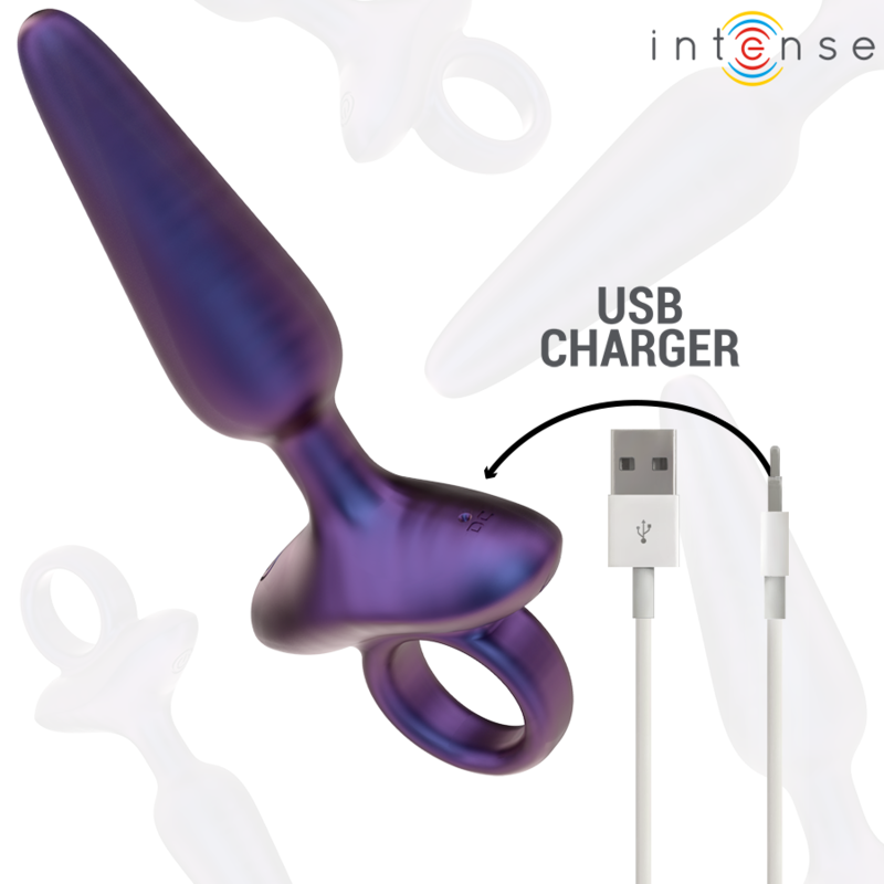 INTENSE - MARLON PLUG ANAL VIBRANT MODÈLE 4 TÉLÉCOMMANDE - Sensualia