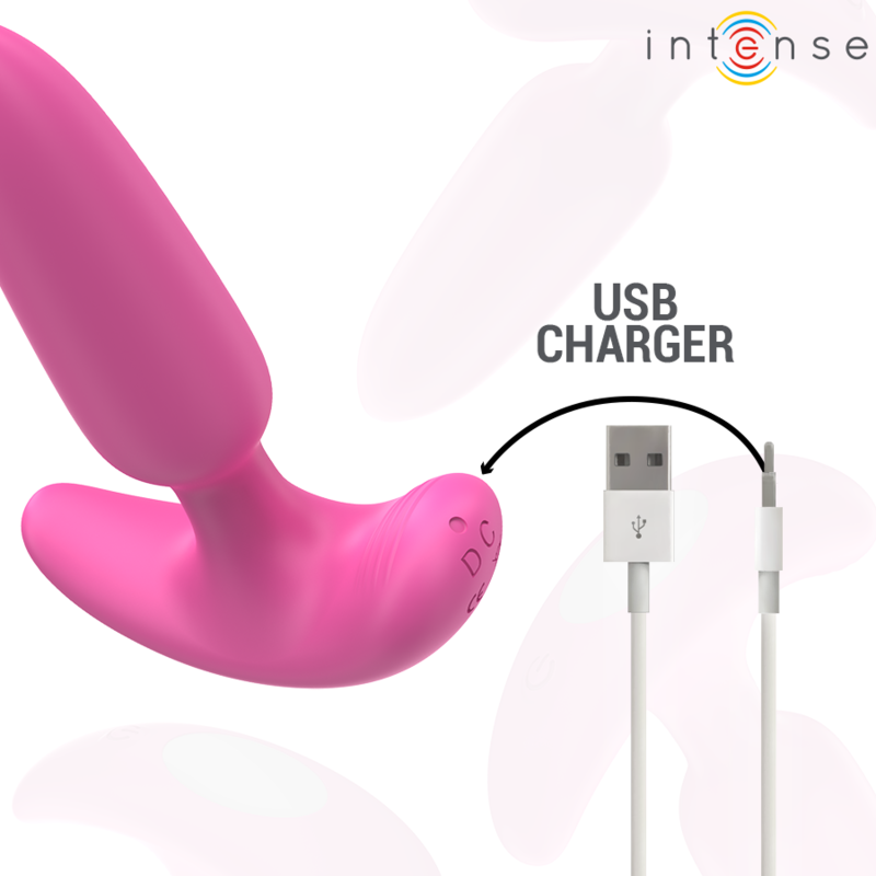 INTENSE - ROSS ANAL PLUG 10 VIBRATIONS ROSE TÉLÉCOMMANDE - Sensualia