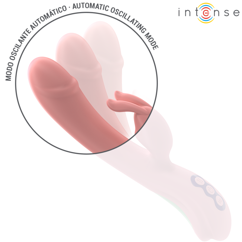 INTENSE - RACHEL VIBRATEUR RABBIT 5 VIBRATIONS ROSE - Sensualia