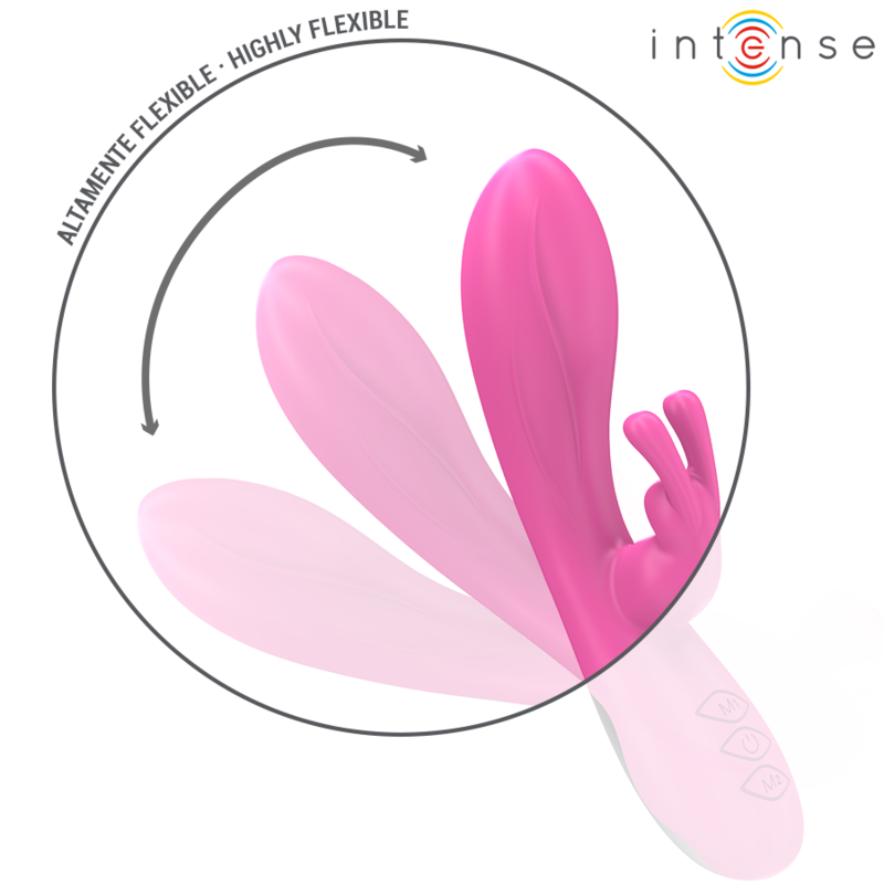 INTENSE - RANDALL VIBRATEUR RABBIT 10 VIBRATIONS ROSE - Sensualia