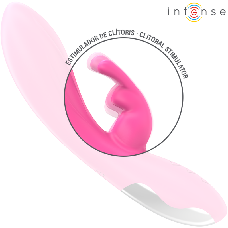 INTENSE - RANDALL VIBRATEUR RABBIT 10 VIBRATIONS ROSE - Sensualia