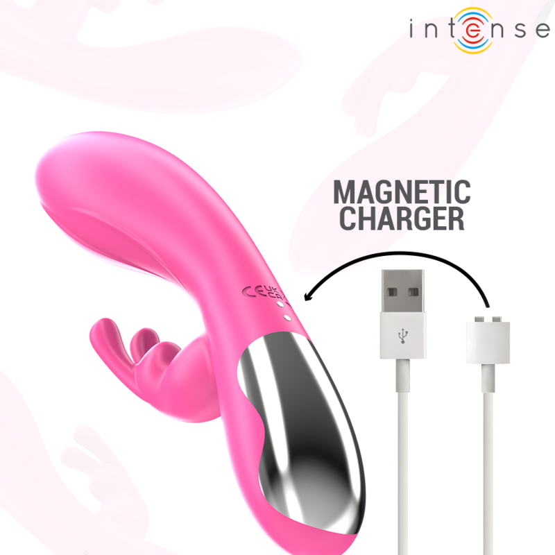 INTENSE - RANDALL VIBRATEUR RABBIT 10 VIBRATIONS ROSE - Sensualia