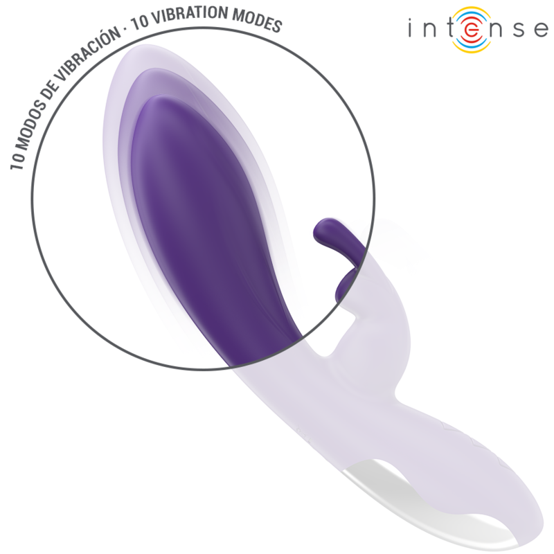 INTENSE - RANDALL VIBRATEUR RABBIT 10 VIBRATIONS VIOLET - Sensualia