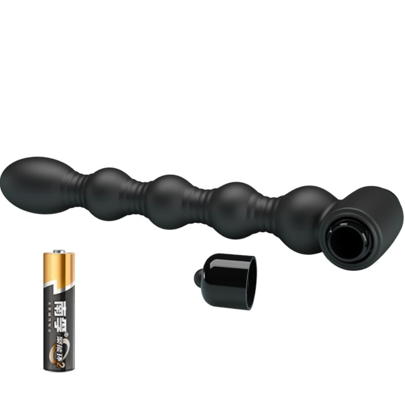 PRETTY LOVE - PLUG ANAL LYNN SILICONE 10 VIBRATIONS NOIR - Sensualia