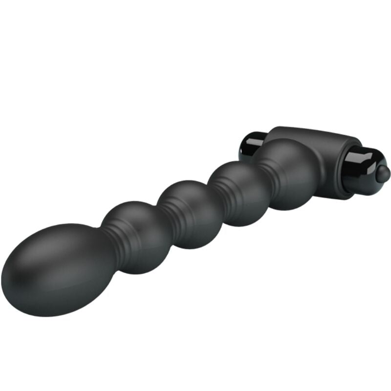 PRETTY LOVE - PLUG ANAL LYNN SILICONE 10 VIBRATIONS NOIR - Sensualia