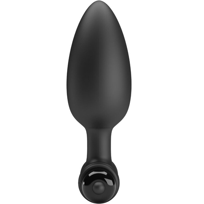 PRETTY LOVE - VIBRA BUTT PLUG 2 PLUG ANAL 10 VIBRATIONS NOIR - Sensualia