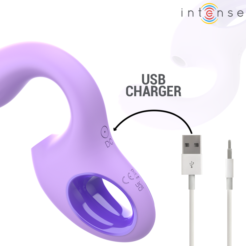 INTENSE - BAXTER VIBRATEUR & STIMULATEUR VIOLET - Sensualia