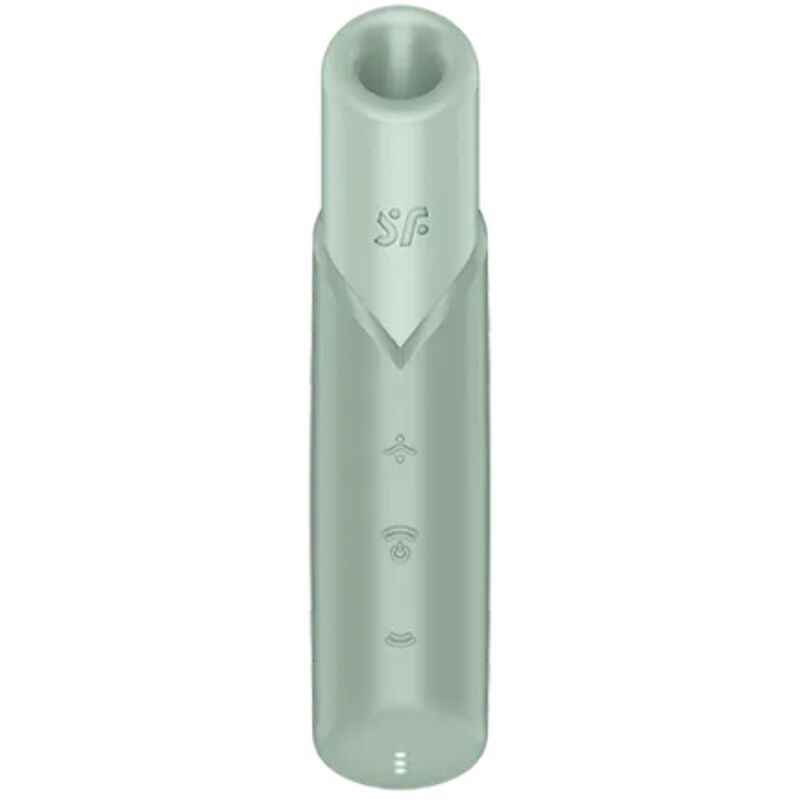 SATISFYER - STIMULATEUR DE CLITORIS NAUGHTY KISS WAVE AIGUE-MARINE - Sensualia