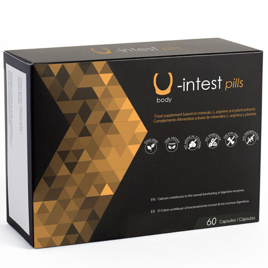 500 COSMETICS - CAPSULES U-INTEST POUR PRÉVENIR LES HÉMORROÏDES - 60 CAPSULES - Sensualia