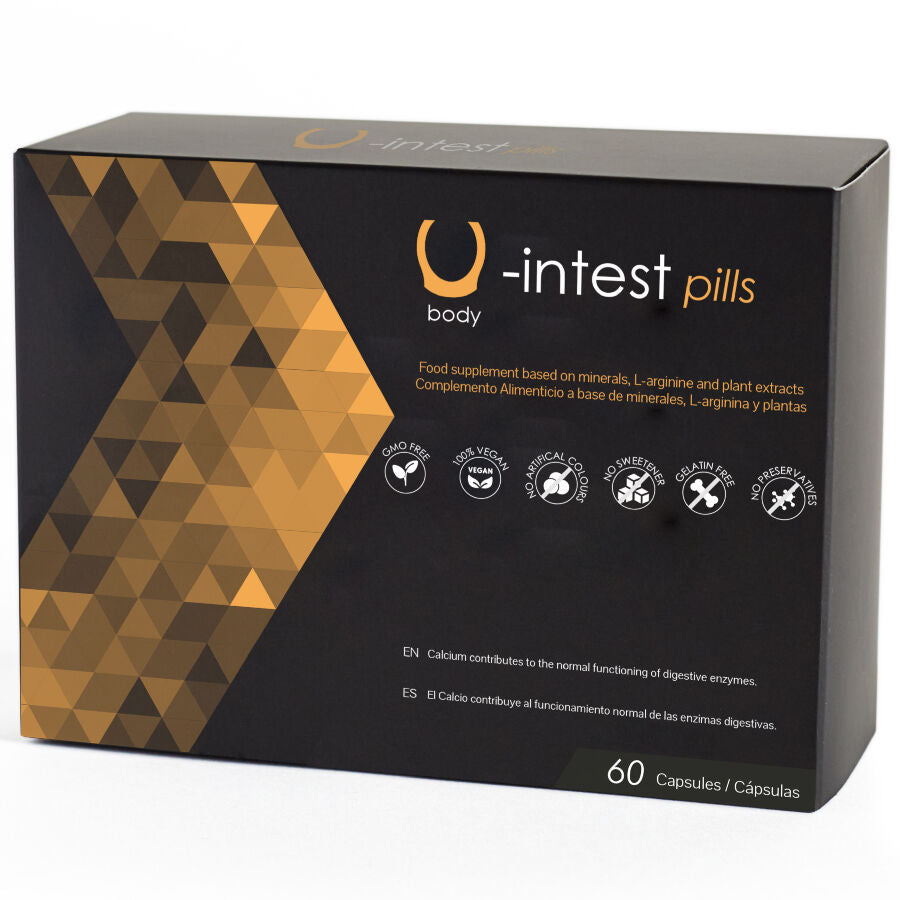 500 COSMETICS - CAPSULES U-INTEST POUR PRÉVENIR LES HÉMORROÏDES - 60 CAPSULES - Sensualia