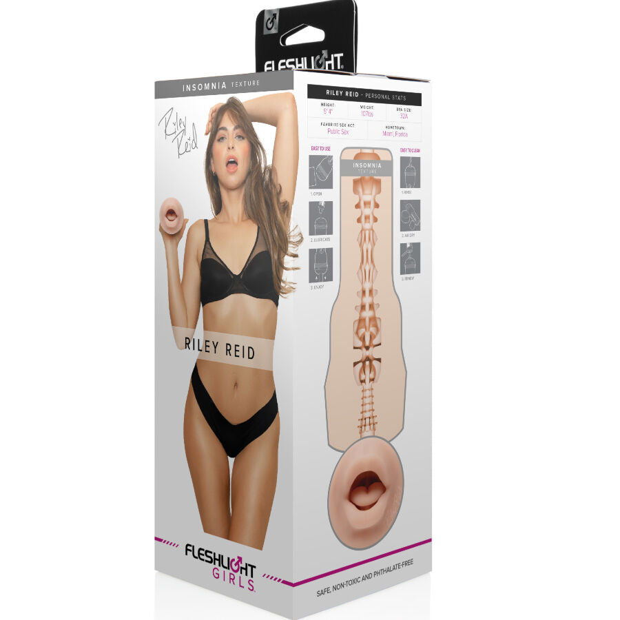 FLESHLIGHT - RILEY REID INSOMNIA BOUCHE - Sensualia