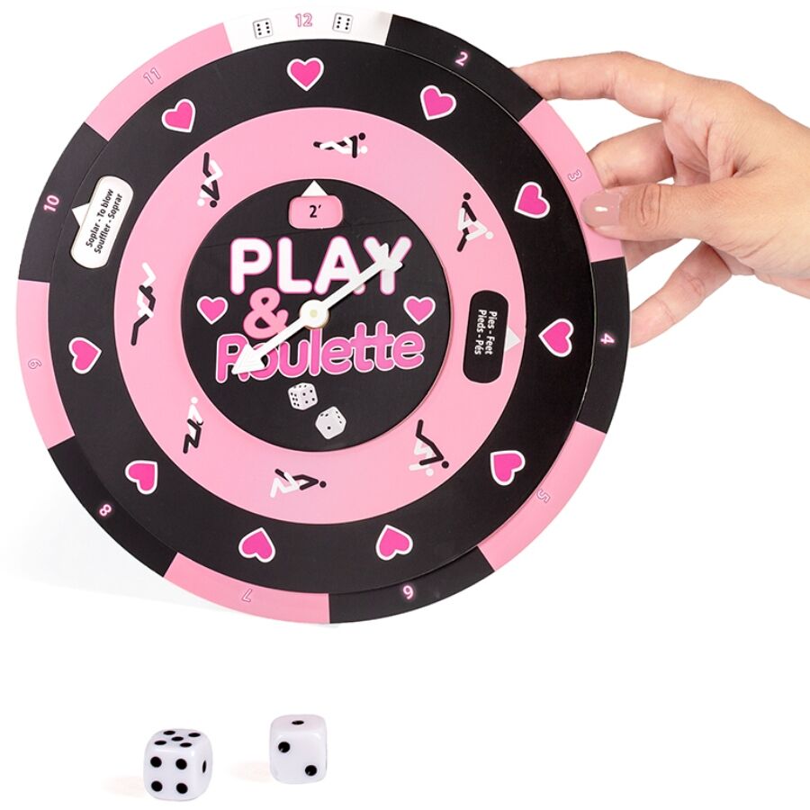 SECRETPLAY - JEU DE DÉS ET DE ROULETTE (ES/PT/EN/FR) - Sensualia