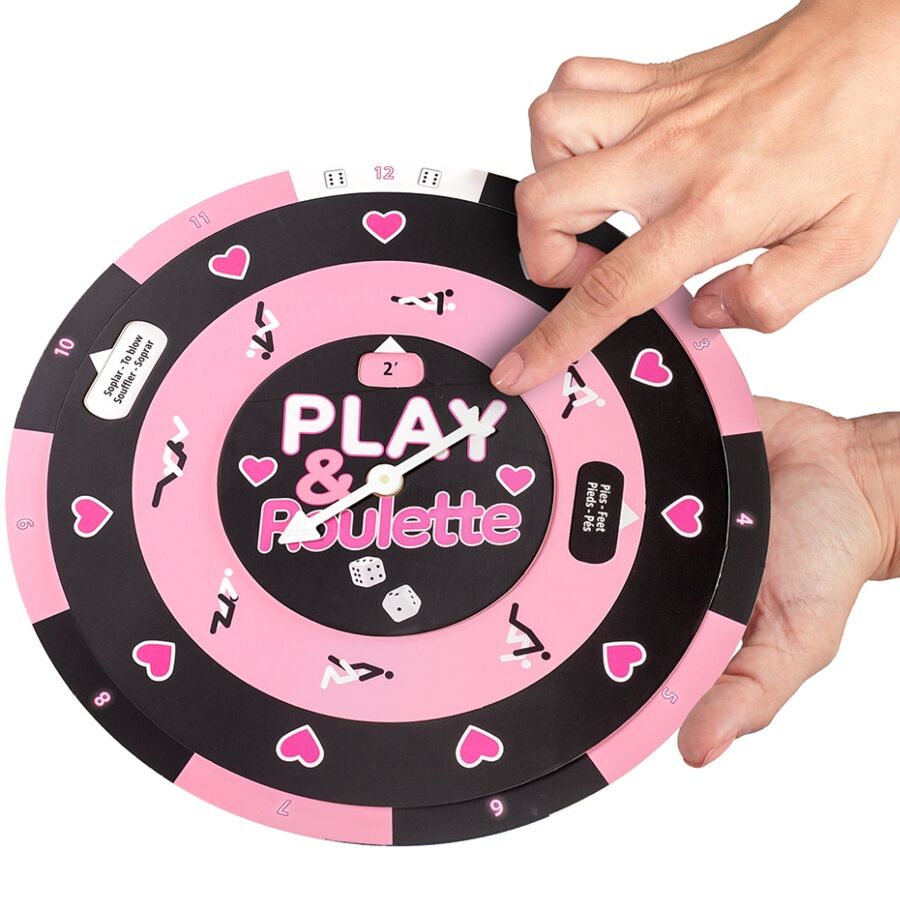 SECRETPLAY - JEU DE DÉS ET DE ROULETTE (ES/PT/EN/FR) - Sensualia