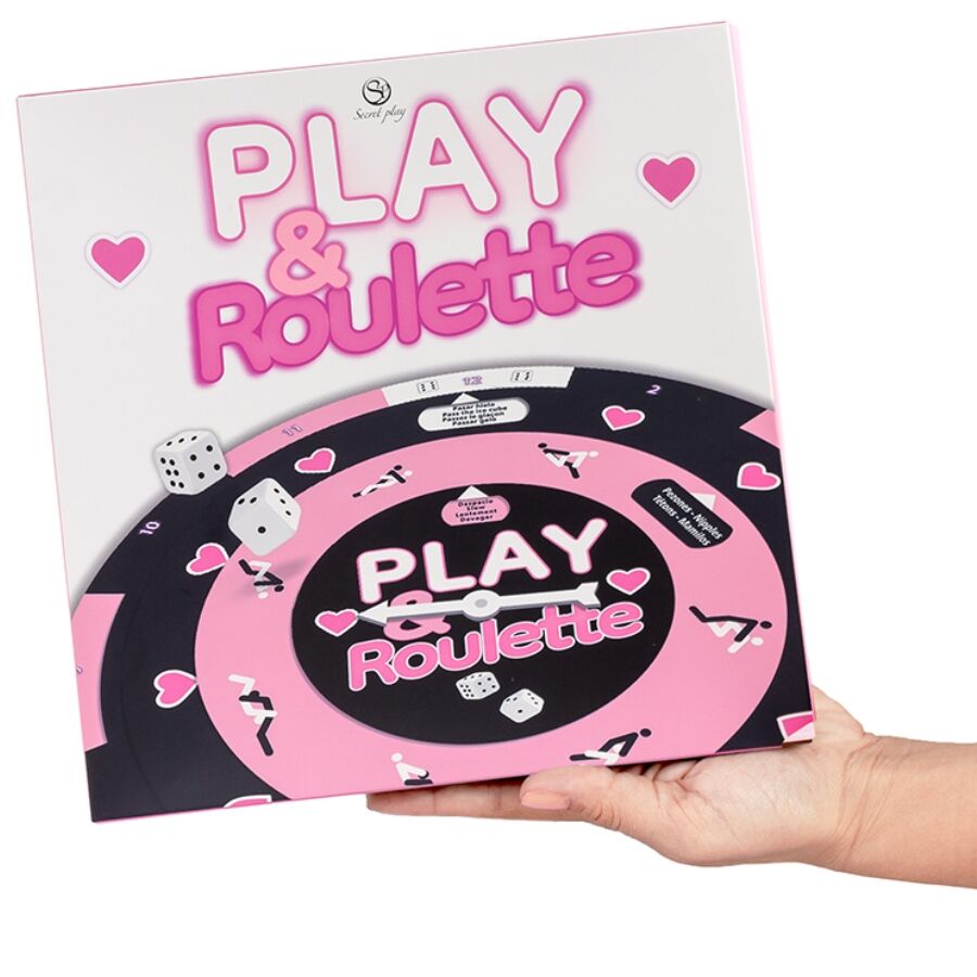 SECRETPLAY - JEU DE DÉS ET DE ROULETTE (ES/PT/EN/FR) - Sensualia