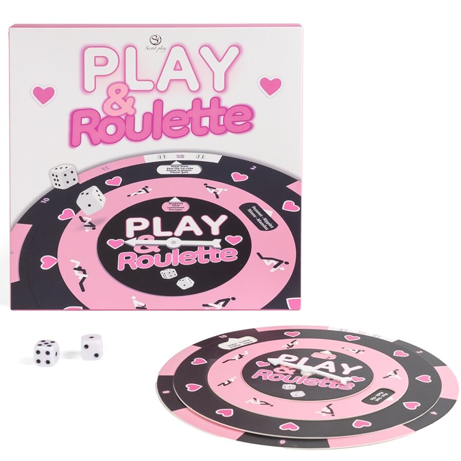 SECRETPLAY - JEU DE DÉS ET DE ROULETTE (ES/PT/EN/FR) - Sensualia