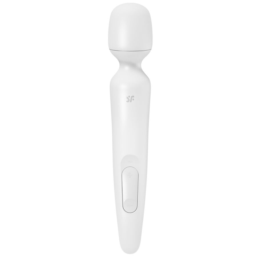 SATISFYER - WAND ERLAND MASSEUR VIBRANT BLANC - Sensualia