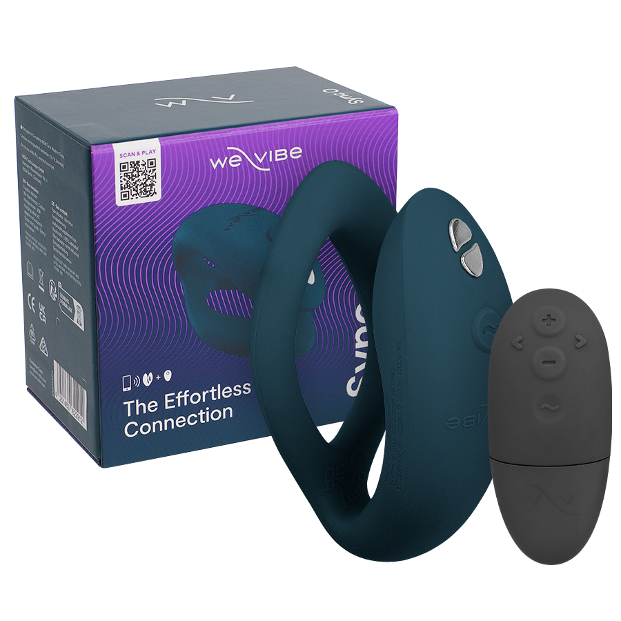 WE-VIBE - SYNC O VIBRADOR FLEXIBLE CONTROL REMOTO VERDE OSCURO - Sensualia