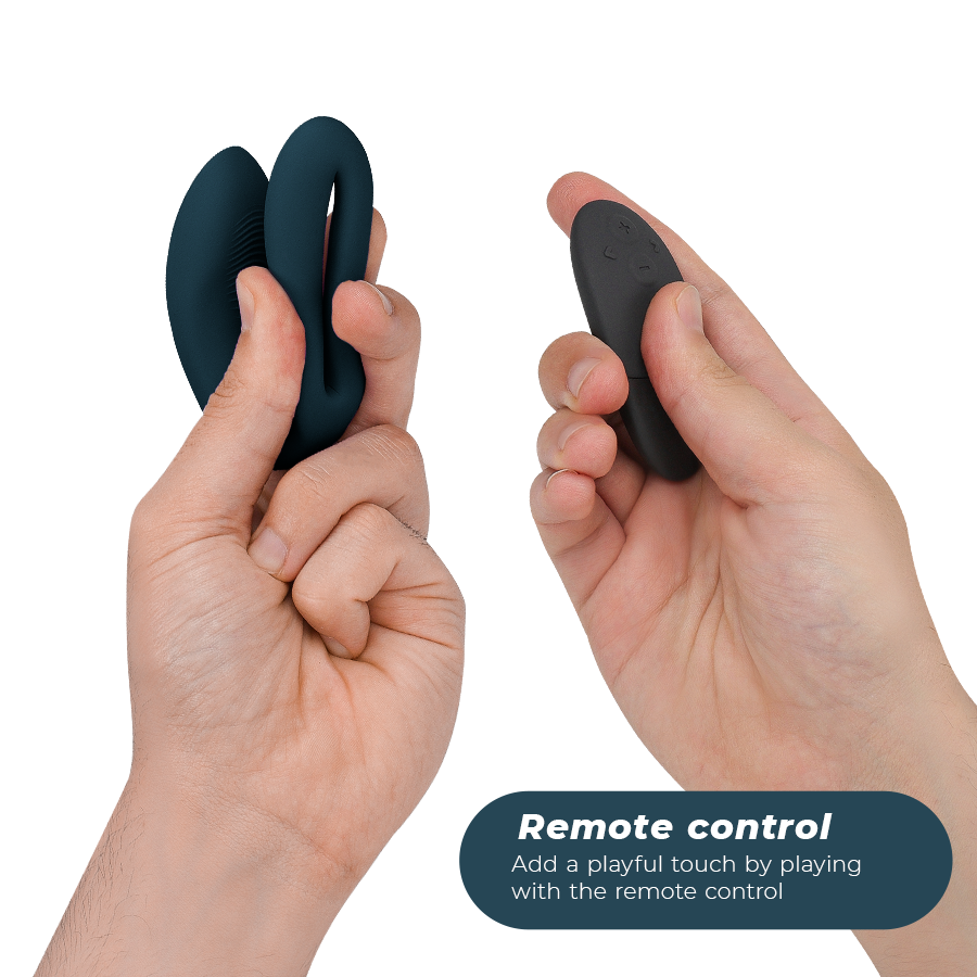 WE-VIBE - SYNC O VIBRADOR FLEXIBLE CONTROL REMOTO VERDE OSCURO - Sensualia