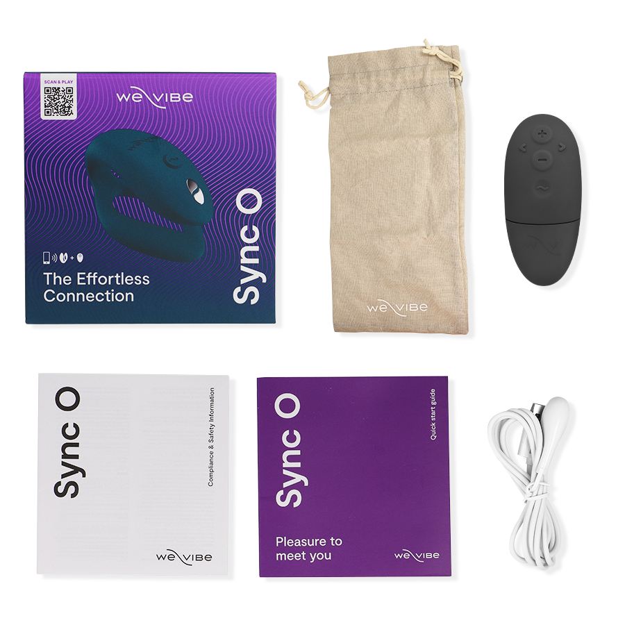 WE-VIBE - SYNC O VIBRADOR FLEXIBLE CONTROL REMOTO VERDE OSCURO - Sensualia
