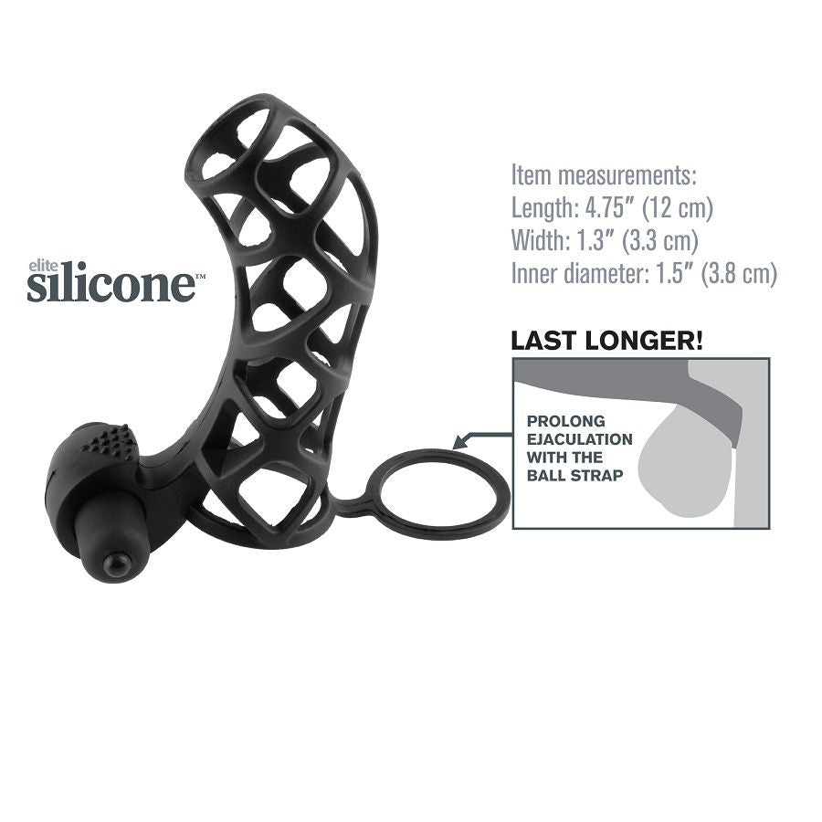 FANTASY X- TENSIONS - CAGE DE PUISSANCE EN SILICONE EXTRÊME - Sensualia