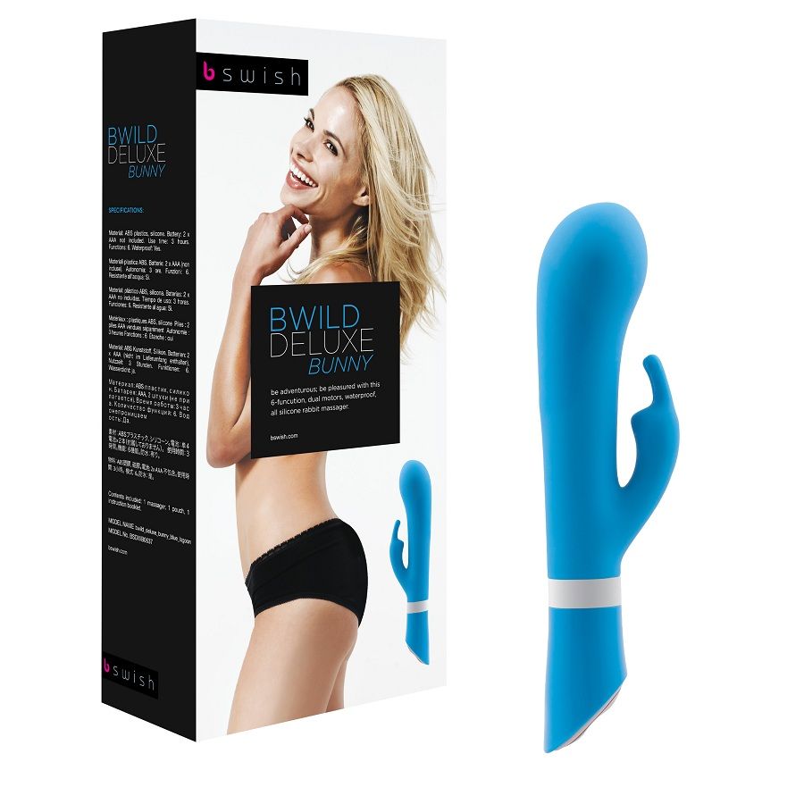B SWISH - BWILD DELUXE BUNNY RABBIT VIBRATEUR JADE - Sensualia