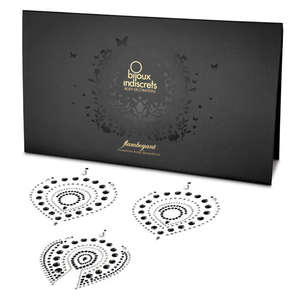BIJOUX - INDISCRETS FLAMBOYANT NOIR & ARGENT - Sensualia