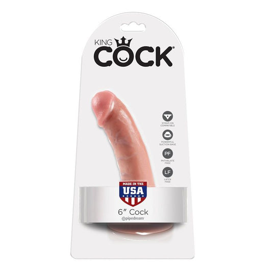 KING COCK - 6 CHAIR DE GODE 15.2 CM - Sensualia
