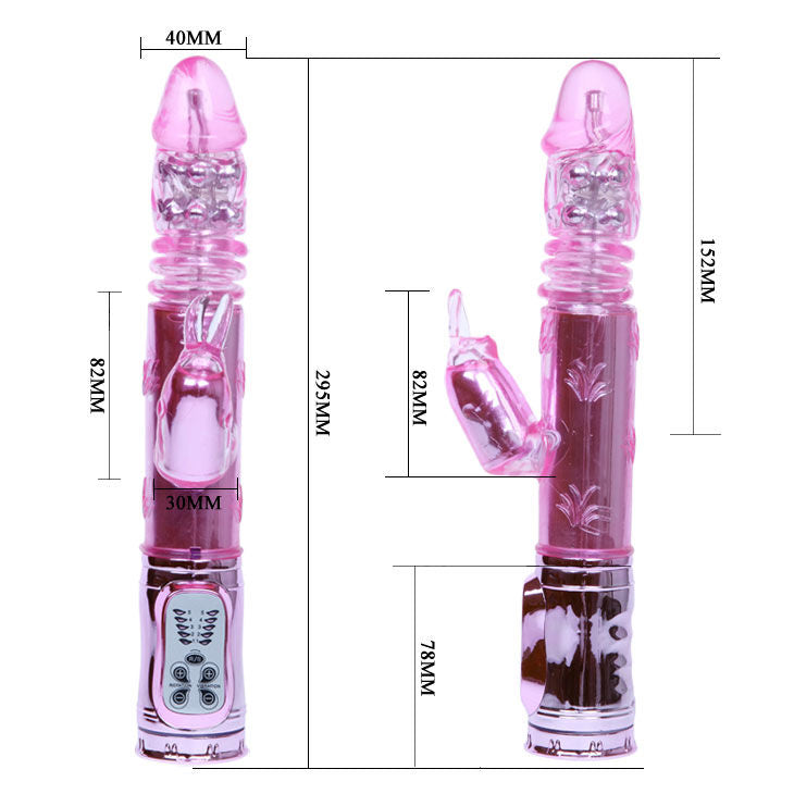 BAILE - ROTATEUR RAMPANT ROSE THROBBING BUNNY - Sensualia