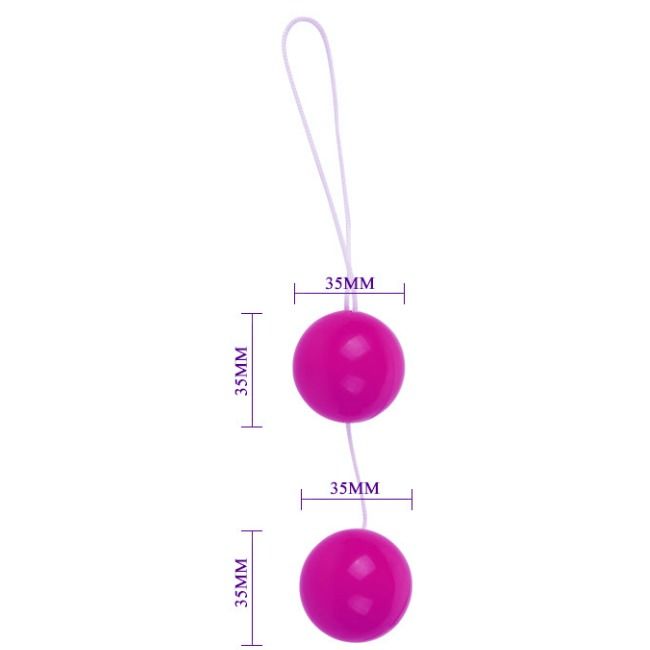 BAILE - TWINS BALLS BOULES CHINOIS LILAS UNISEXE - Sensualia