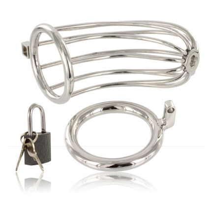 METAL HARD - CAGE DANNEAU DE CHASTETÉ DOISEAU - Sensualia