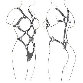 LEATHER BODY - STYLE AUDACIEUX FEMME - Sensualia