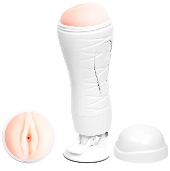 CRAZY BULL - MASTURBATEUR VAGIN RECHARGEABLE FLORA - Sensualia