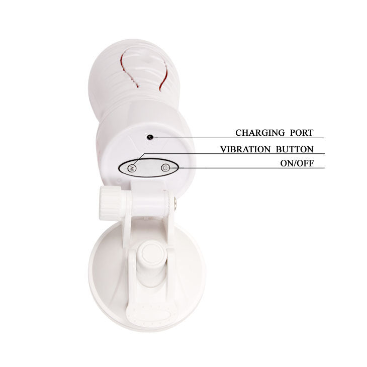 CRAZY BULL - MASTURBATEUR VAGIN RECHARGEABLE FLORA - Sensualia