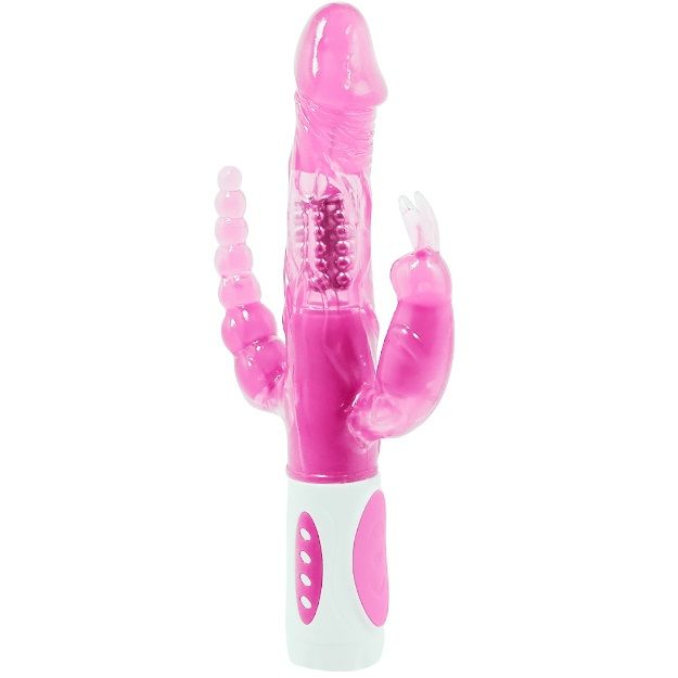 BAILE - PRETTY BUNNY TRIPLE VIBRATEUR ROTATEUR - Sensualia