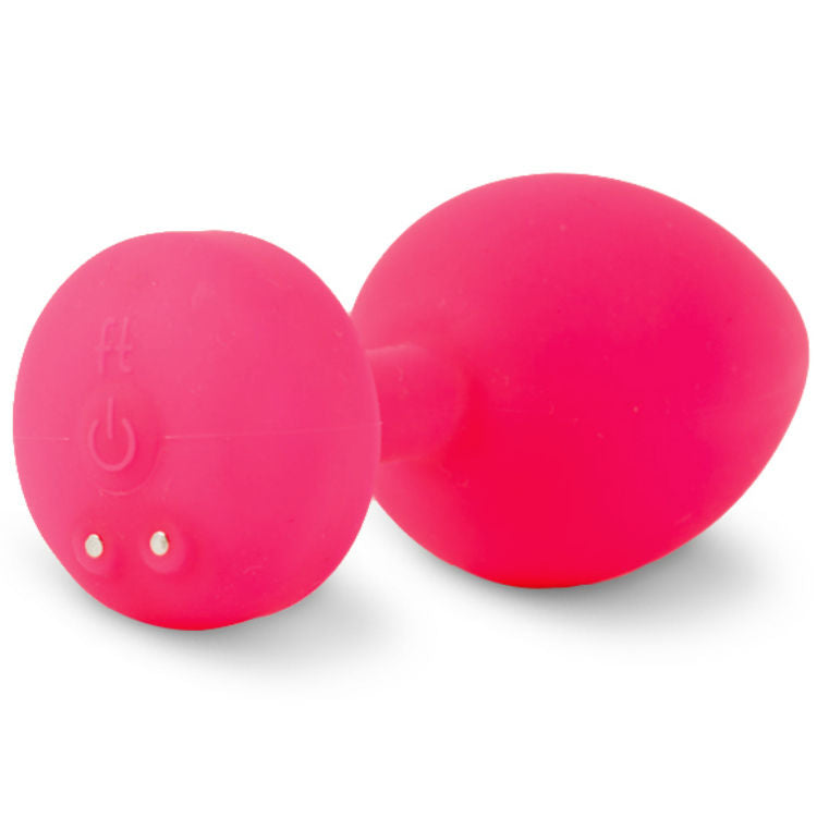 G-VIBE - VIBRATEUR ANAL RECHARGEABLE FUNTOYS GPLUG GRAND ROSE NÉON 3.9CM - Sensualia