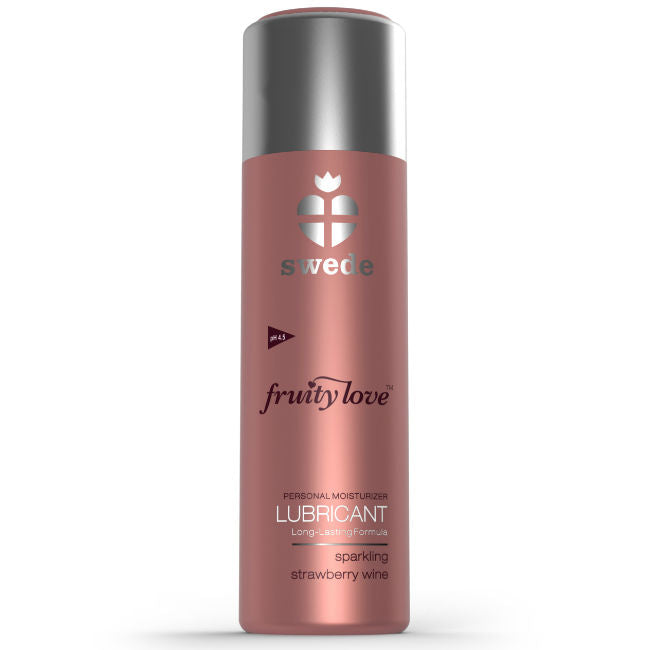 SWEDE - FRUITY LOVE LUBRIFIANT VIN MOUSSEUX FRAISE 50 ML - Sensualia