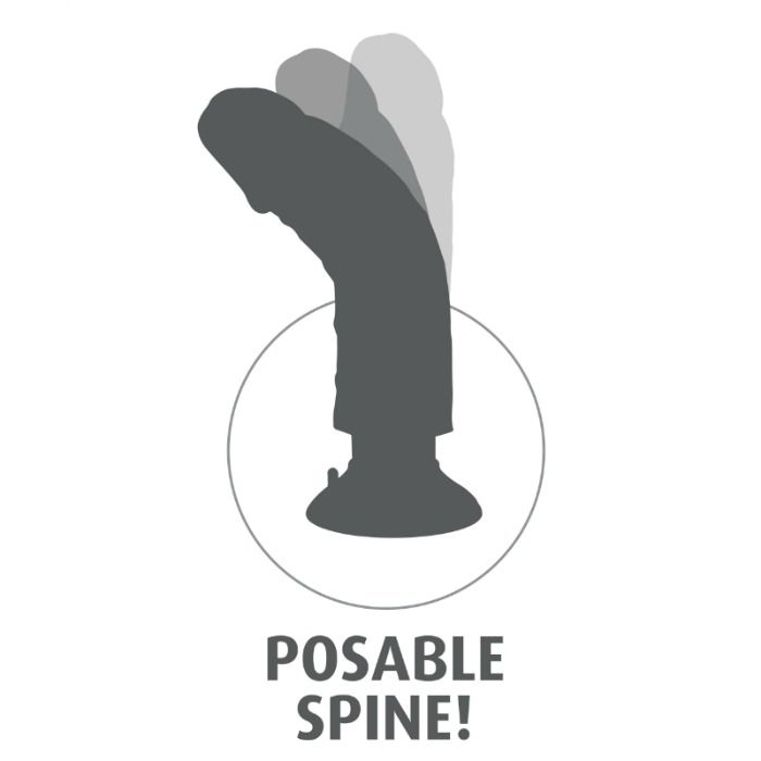 KING COCK - GODE VIBRATEUR 20.32 CM NATUREL - Sensualia