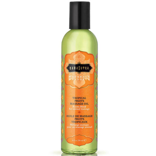 KAMASUTRA - KAMASUTRA - HUILE DE MASSAGE NATURALS FRUITS TROPICAUX 236ML - Sensualia
