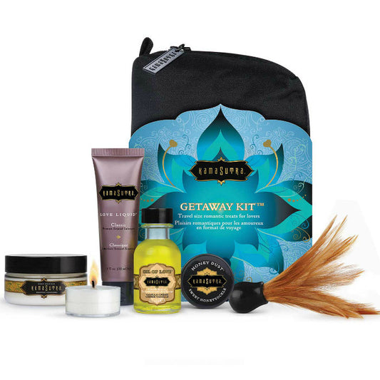 KIT KAMASUTRA - ROMANTIQUE ET LUXUEUX EN FORMAT VOYAGE - Sensualia