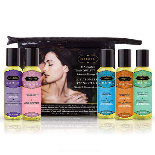 KAMASUTRA - KIT DE MASSAGE TRANQUILISANT - Sensualia