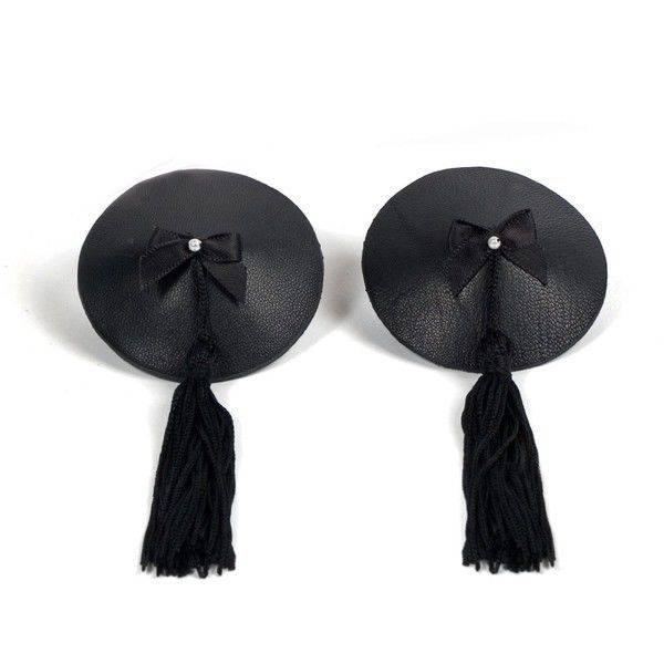 BIJOUX - CACHE MAMETAUX NOIR BURLESQUE - Sensualia