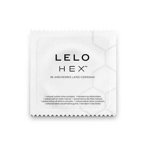 LELO - BOÎTE DE PRÉSERVATIFS HEX 12 UNITÉS - Sensualia