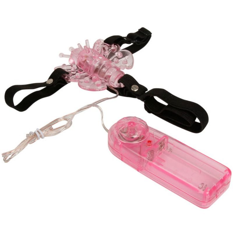 BAILE - HARNAIS AVEC PAPILLON VIBRANT MULTIVITESSES - Sensualia