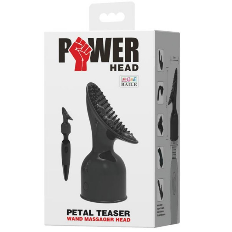 BAILE - TÊTE INTERCHANGEABLE POUR MASSEUR DE STIMULATION DU CLITORIS - Sensualia